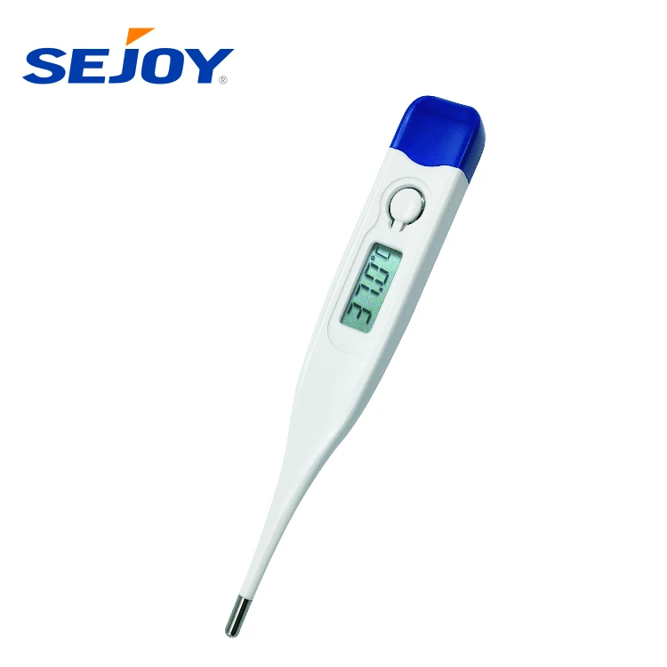 
Fast Medical Test Rigid Probe Digital Fever Thermometer 