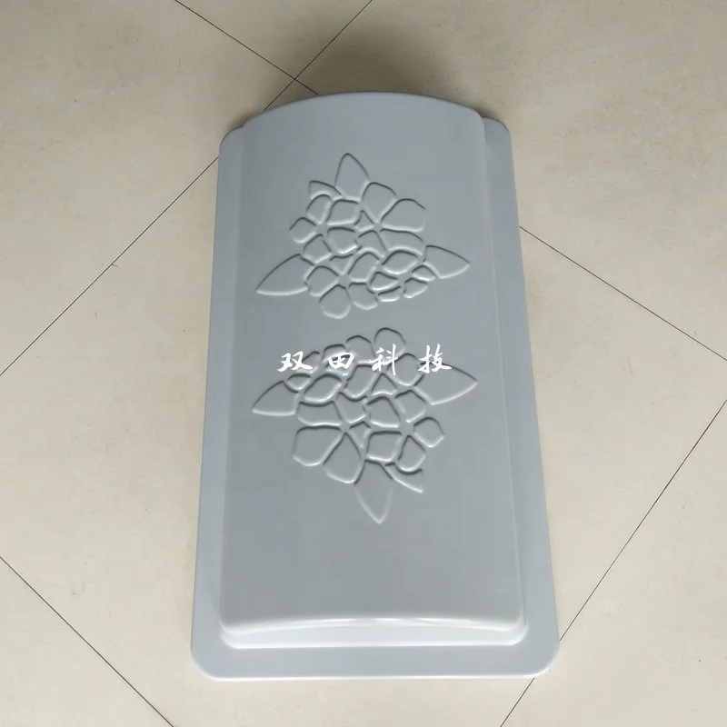 Thick vacuum formed plastic pets box pets coffin dogs/cats coffin 565*318*240mm