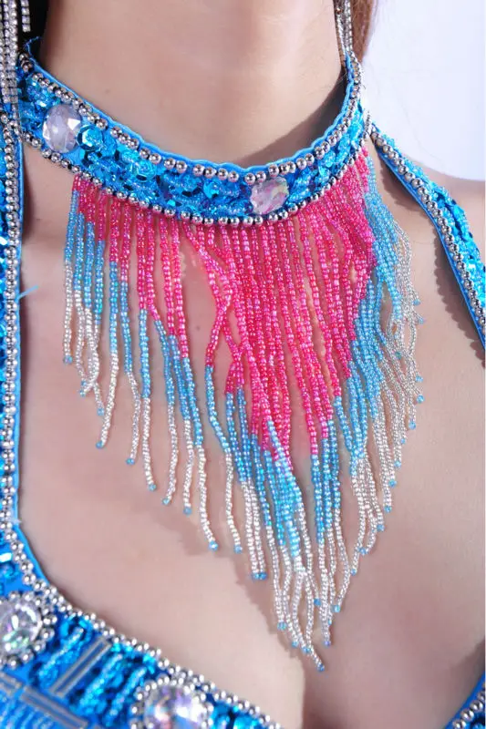 Belly Dance Performance Costume for Women Belly Dance Bead belly dance outfit ballroom dress