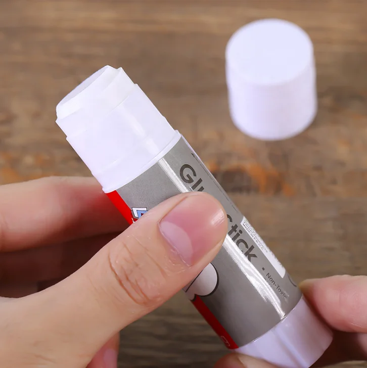 Офисная Нетоксичная белая клеевая палочка без формальдегида с низким запахом ПВА ПВП 36 г твердая бумага для