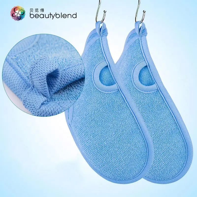 Exfoliating shower mitt Bath mitten/shower glove/bath massager glove ,Exfoliating Bath Mitt