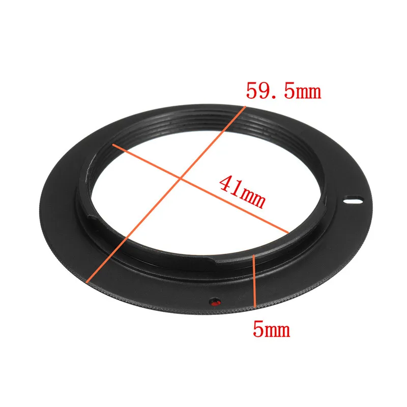 1Pcs New Black Lens Mount Adapter Ring For M42 Lens To AI Lenses For Nikon F D70s D3100 D100 D7000 D5100 D80 N