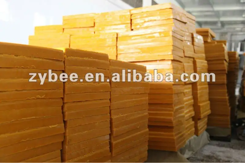 Pure Natural Crude Bee Wax for Edible Cosmetics Candles Foundation Yellow and White Color