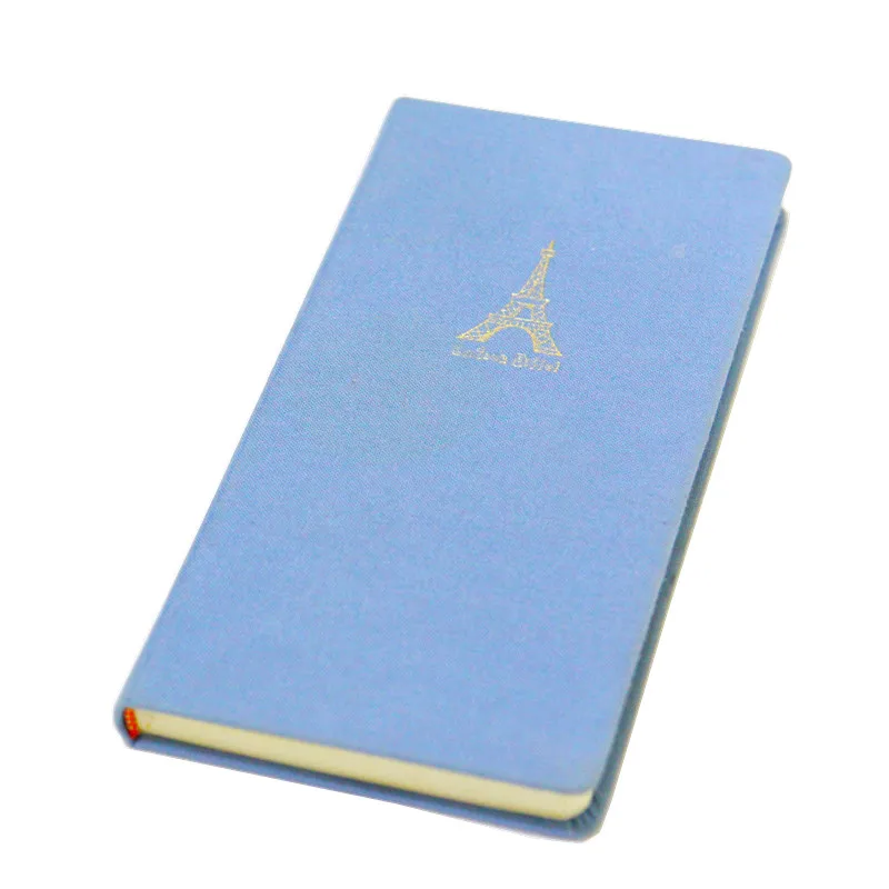 Custom Printing Design Linen Fabric Hardcover Journal Pocket Notebook