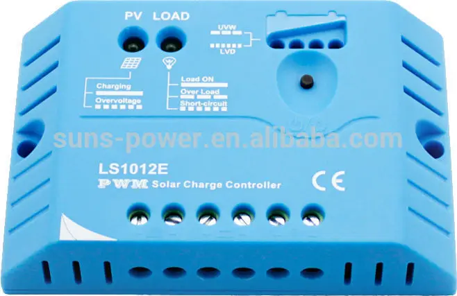Экономические 12 В 10A PWM открытый солнечное зарядное устройство с USB порт