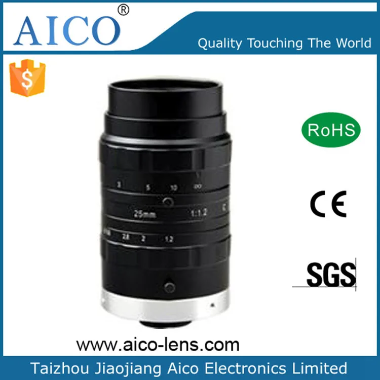 Формат F1.2 1 дюйм, ручная Радужная линза 10 мегапикселей, 25 мм, 4k, 10mp c, крепление ITS starlight cctv, объектив для объектива с ИК-коррекцией
