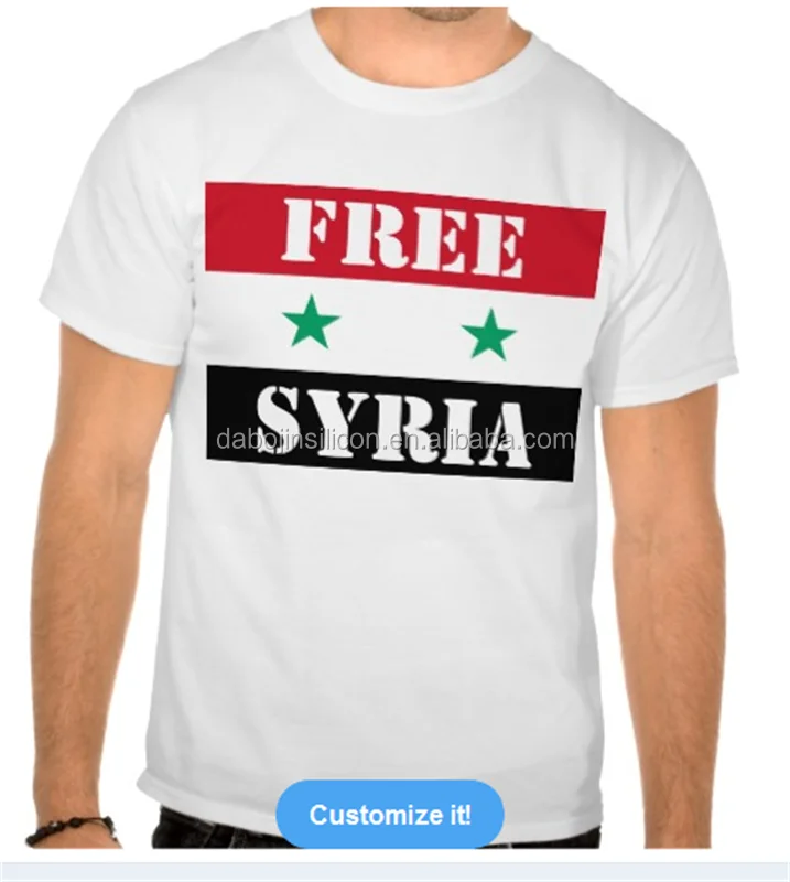 2024 Syria flag T-shirt