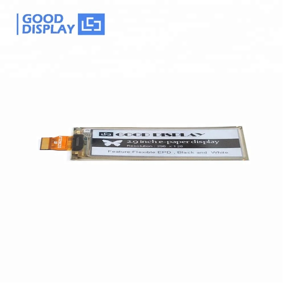 Goodisplay гибкий экран 2 9 inch 3 дюймовый дисплей e-бумага для