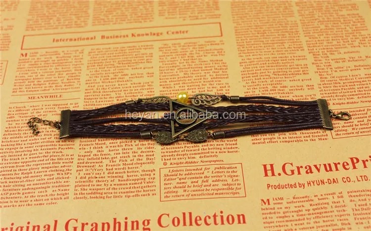 Hot men bracelet boys crochet bangle bracelet