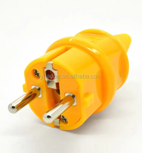 VDE Штекер Rewirable Разъем Питания Розетка 16А 250В