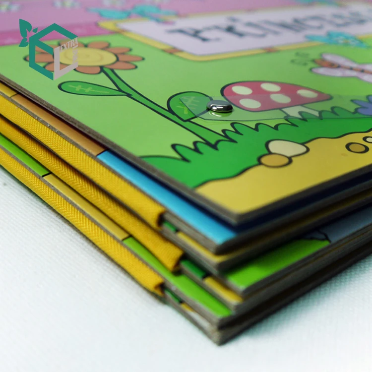 Handmade Custom Colours Printing Kids Educational Children Story Book