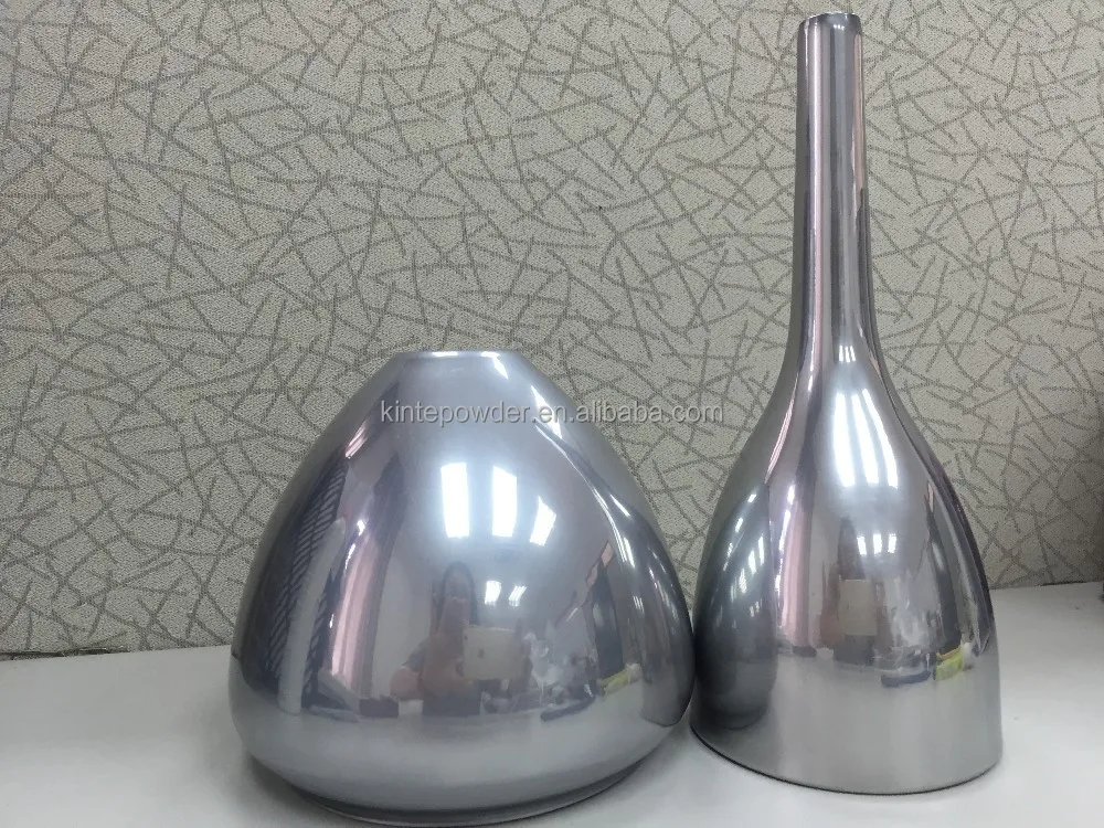 
560 High gloss NANO dry plating Chrome mirror candy color Powder Coating 