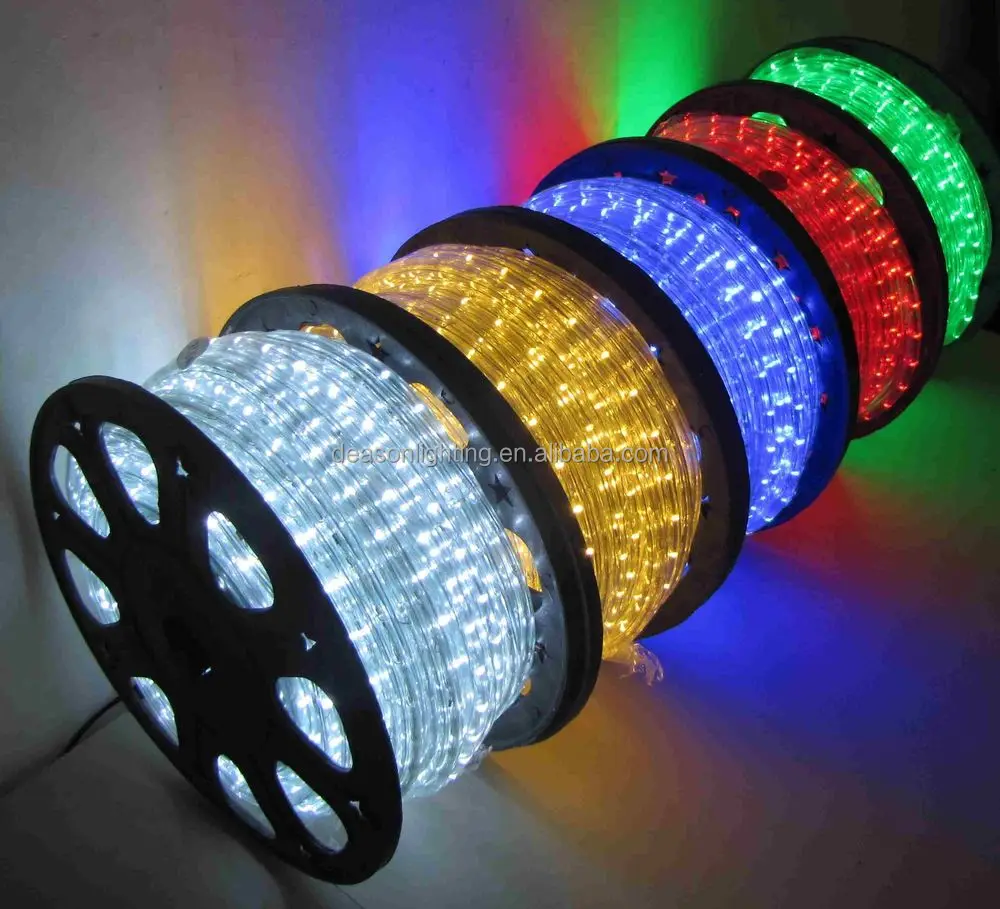 CE, RoHS, IP65 LED rope light for outdoor decoration