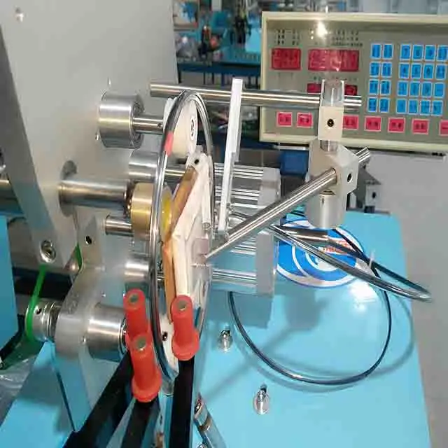 6 inch side sliding double count Toroid winding machine for transformer