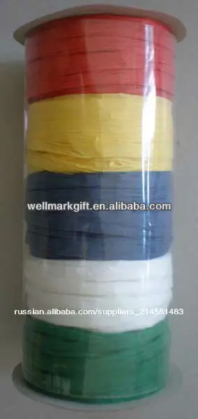 горячая продажа! 2013 новый дизайн 5 канала бумаги рафии катушка ленты