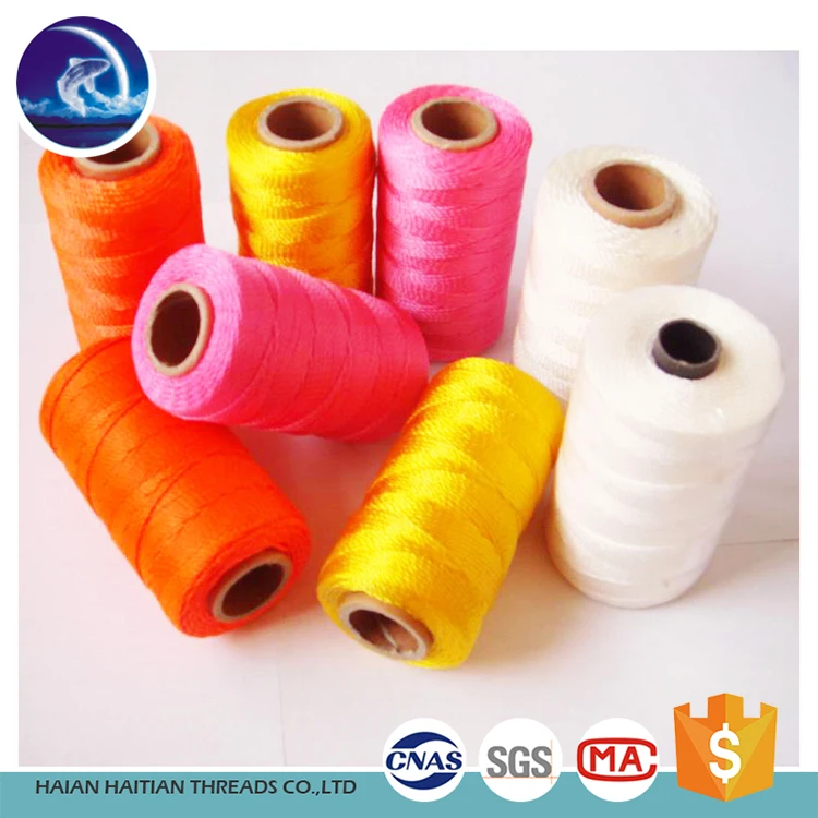 china manufacturer high tenacity feature rubber polyester sewing thread