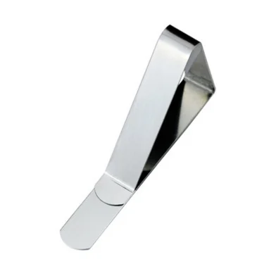 Metal household triangle tablecloth clips for table decorative parts