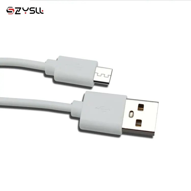 
2019 New Mini Wholesale Cheap White USB Cable Fast Charging Micro Cable For Android 