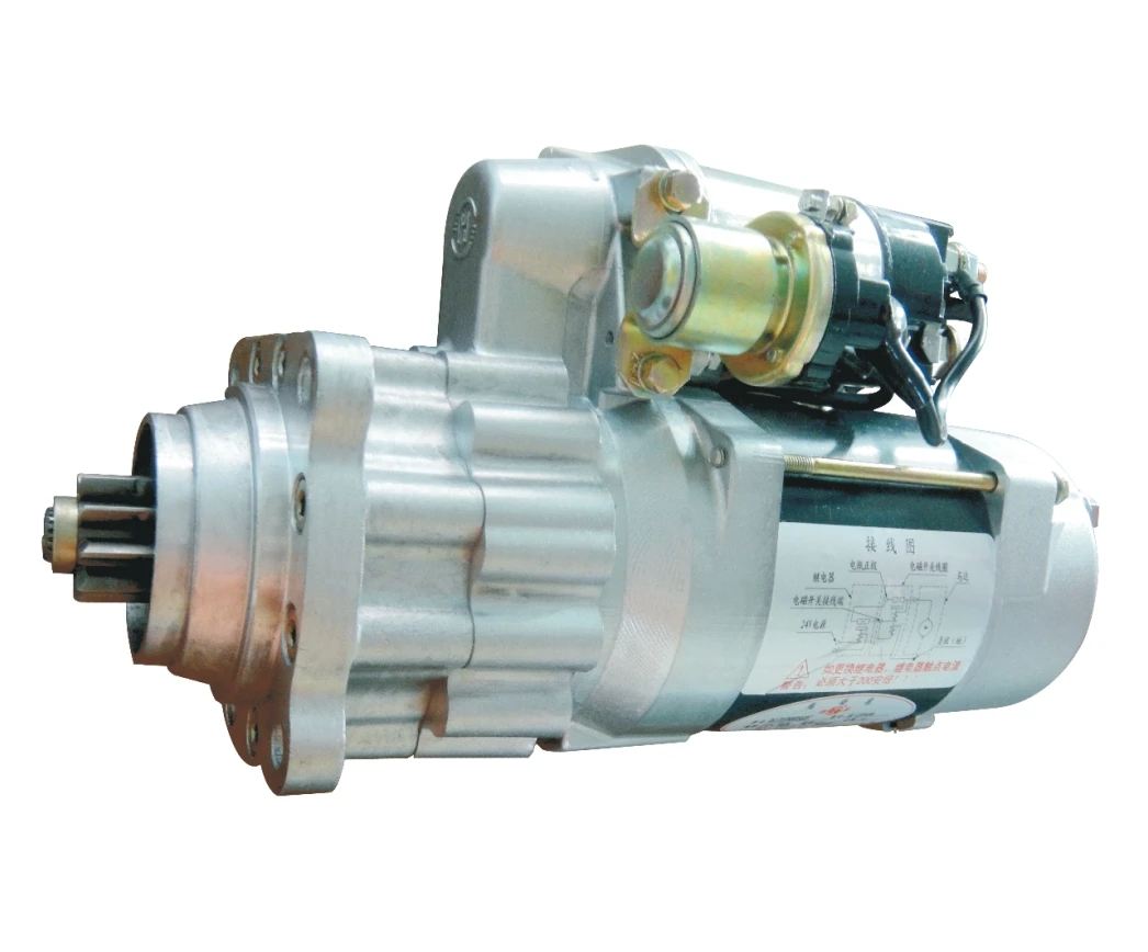 9T 24V 8KW Starter Motor For WD615 Series Engine 7234.070.072.6