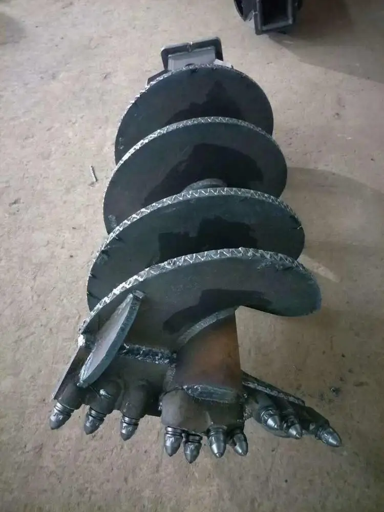 
Open body drilling bucket suit for clay silt cobble stratum 