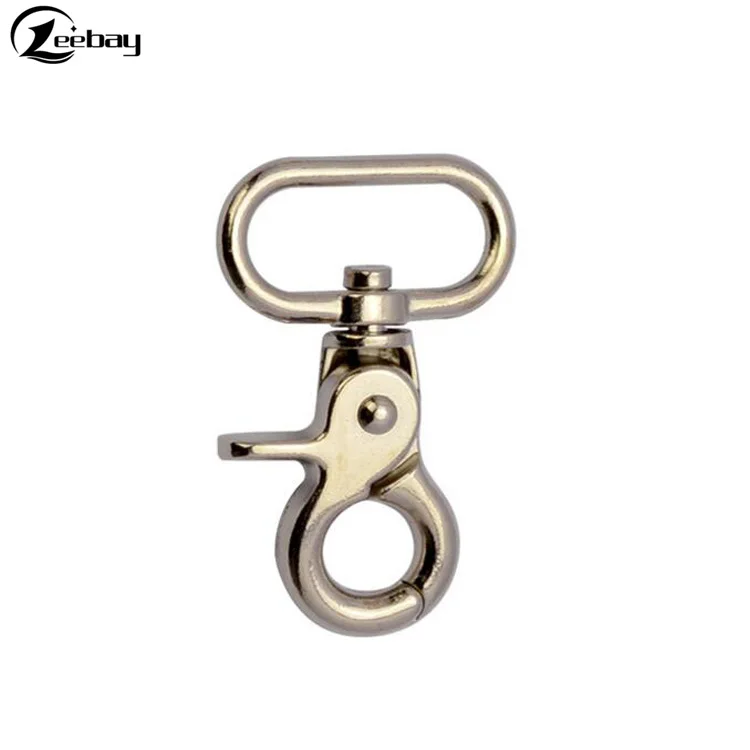 Antique brass swivel lobster clasp metal snap buckle hook