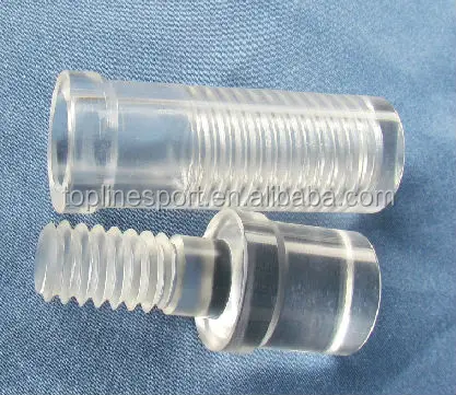 Acrylic Radial, Uniloc, 3/8-10, 5/16-14&5/16-18 Cue Joint Protector/Billiard Cue Joint Protector