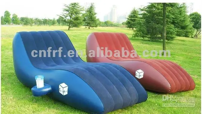 
inflatable lounger/ PVC inflatable air cushion 