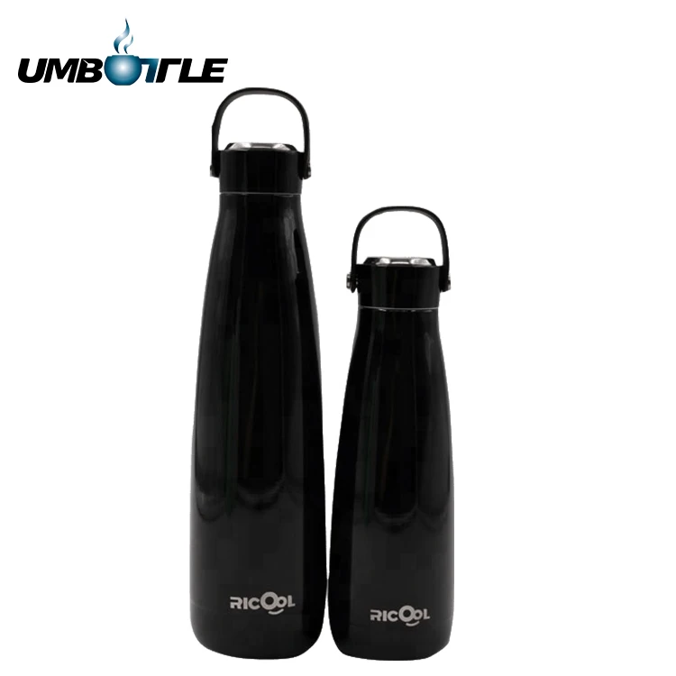 500ml Rubber paint Double wall Stainless Steel Insulated Water Bottle Vacuum Flask thermoses sports bottle