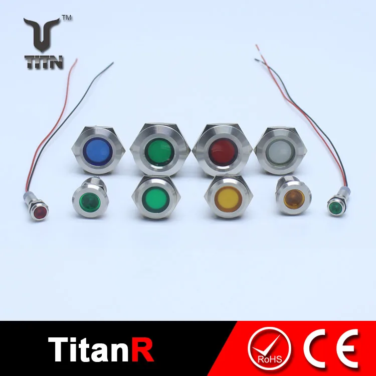 
Zhejiang indicator lamp pilot light manufacturer 12v mini led indicator lights 