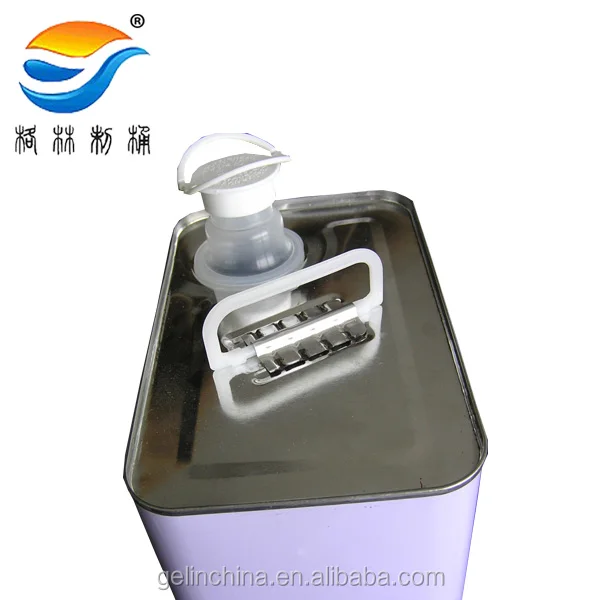3L -5L SQUARE OIL TIN CAN WITH POUR SPOUT