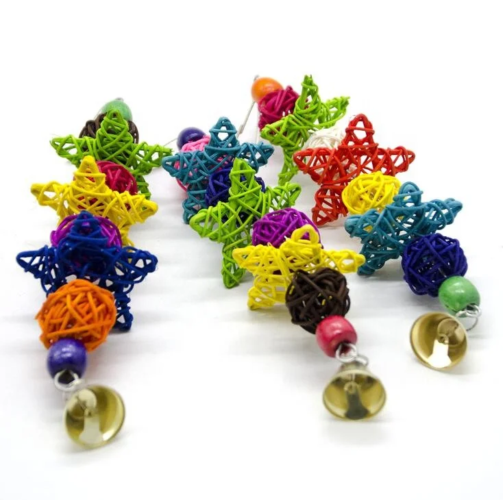 Natural hanging vine  bird toy