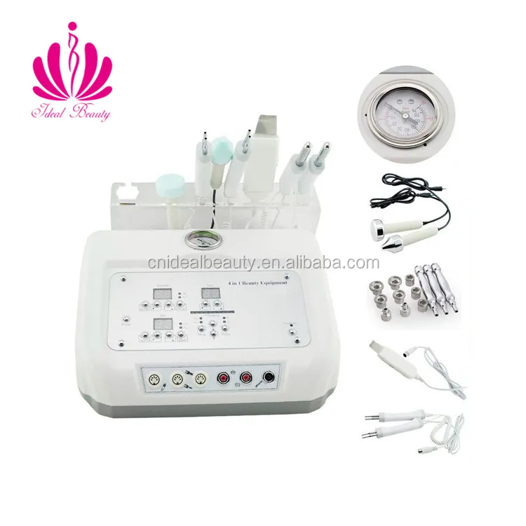 4 in 1 BIO microcurrent ultrasonic skin scrubber microdermabrasion machine (M034)