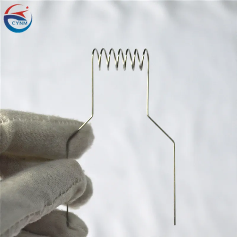 
use lighters Customized tungsten heater for PVD vacuum coating 