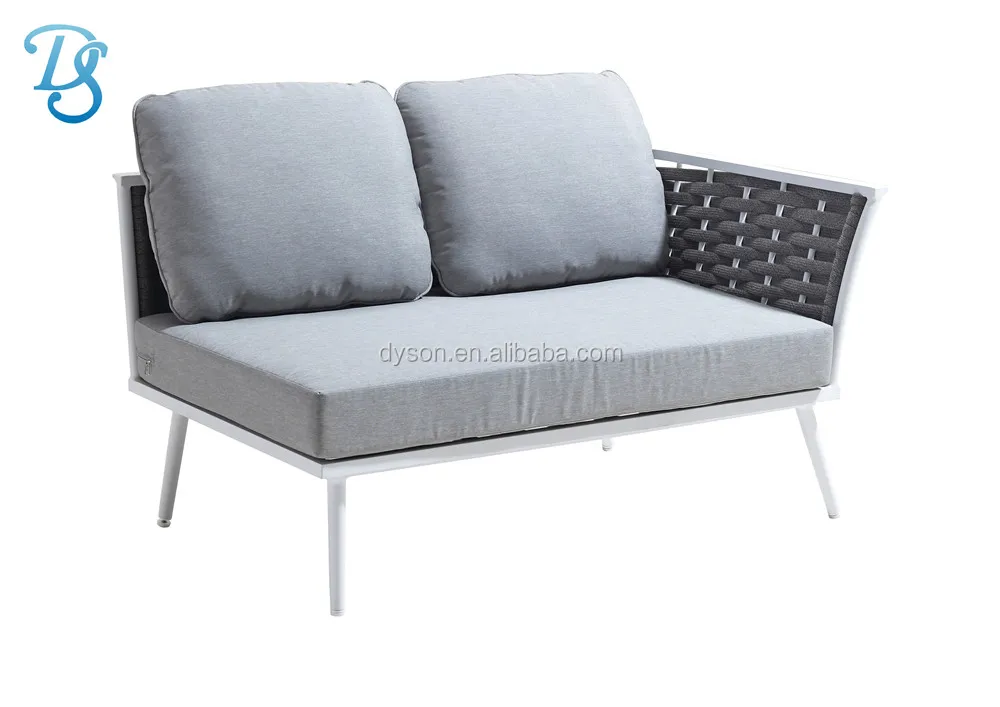 
Outdoor Garden Wholesale Price Rope Aluminium Sofa Set 