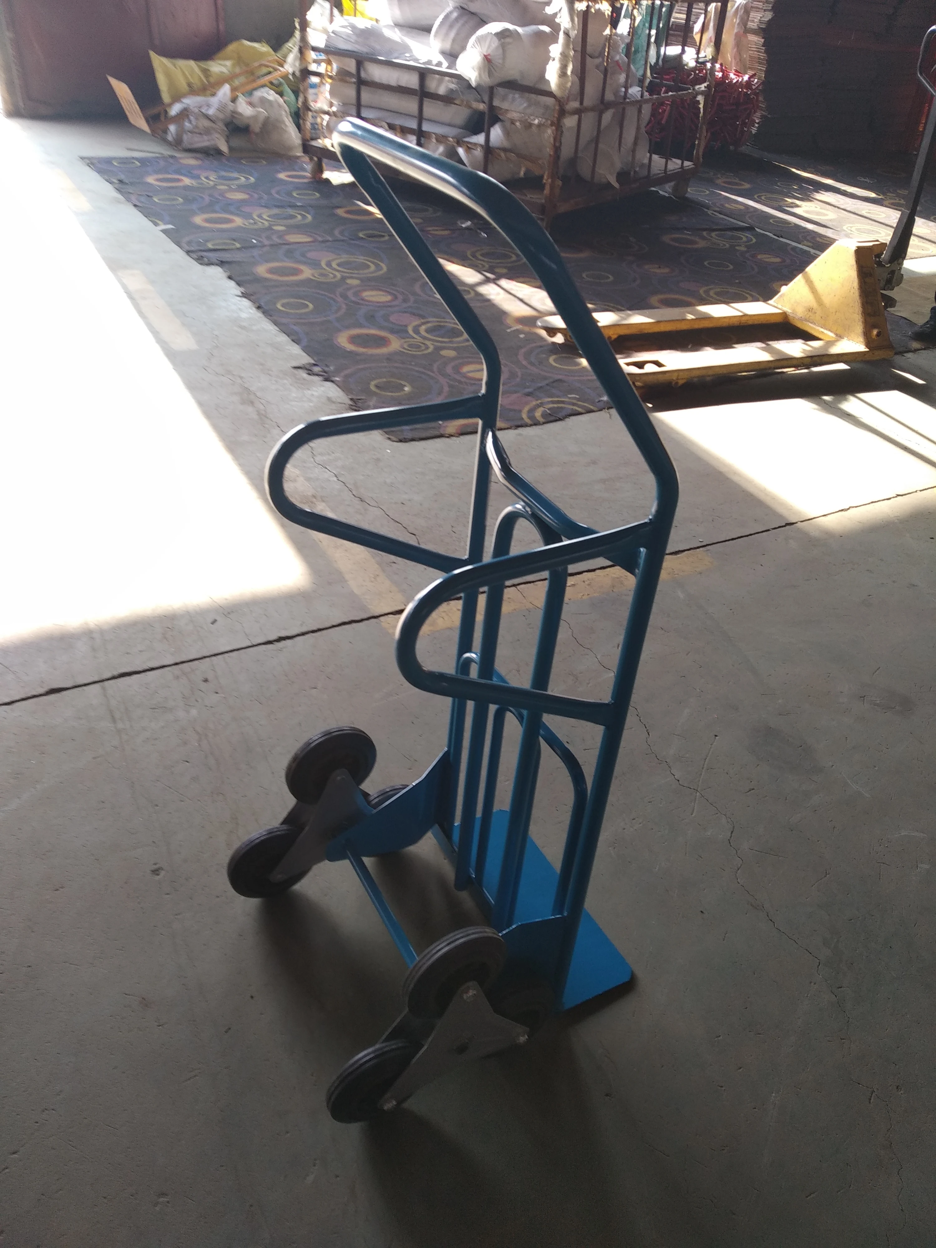 Heavy Duty 6 Wheel Stair Climber Climbing Hand Vehicle