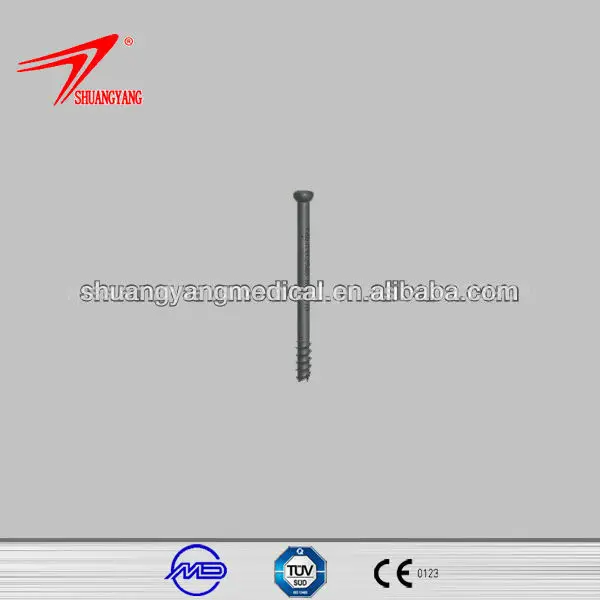 6.5 канюлированными хирургических костных винтов( медицинское оборудование)