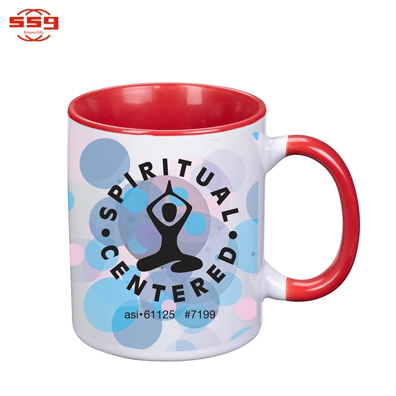 Hot Sale Top Grade Cheap Ceramic Mike Mug with Custom Logo Printed