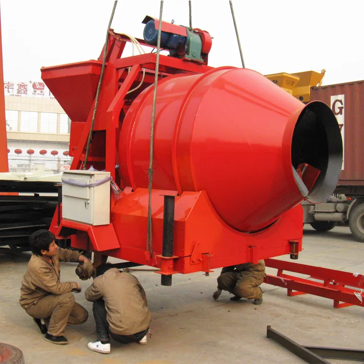 Professional manufacturer JZC500 movable 1 yard concrete mixer for sale