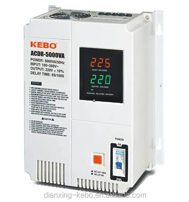 Plastic case AVR-5000W input 140-260V