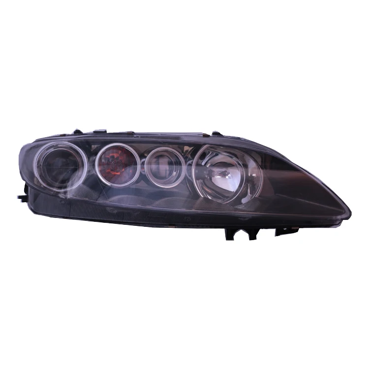 354455051 354455061JDM Auto Headlamps Head Lamp Black Housing Car Headlights Auto Headlights For MAZDA 6 2003-2008