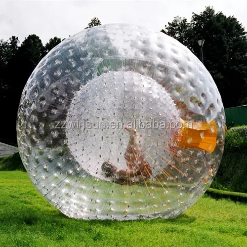 Cheap inflatable plastic human sized hamster ball for sale,kid size hamster ball