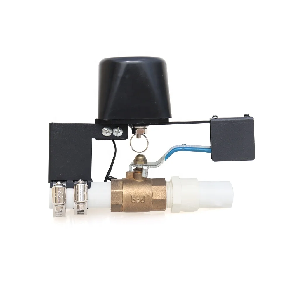 
Smart Valve domotica water Control Google Home Alexa High quality tuya zigbee water gas valve controller 