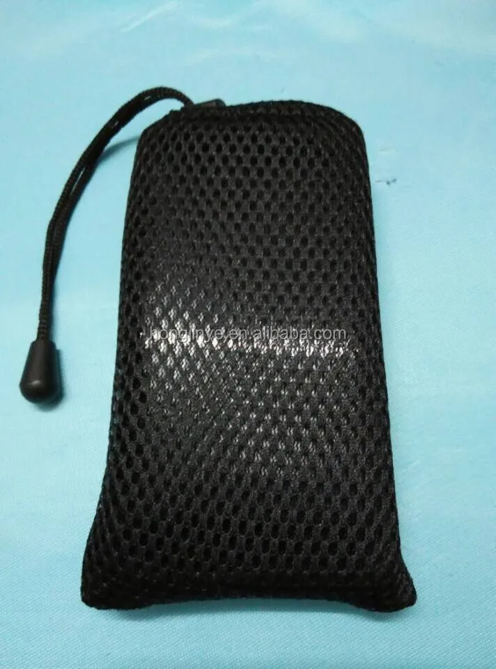 manufacture Cell Phone and jewelry storage mesh jewelry gift pouch dust drawstring packing bags