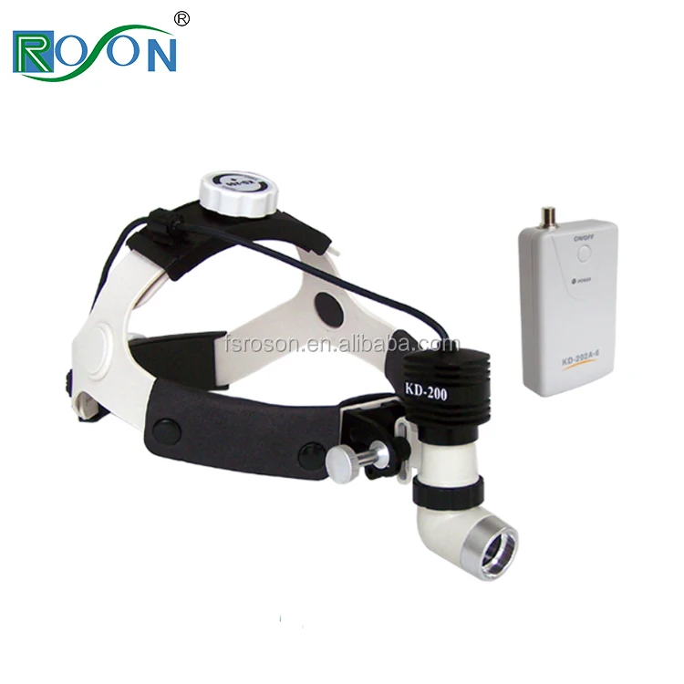 dental clinic equipment Fiber Optical Headlight combine with cold light sources to use for sale