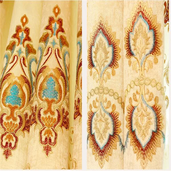 Dubai Curtains Online Window Treatment Living Room Roman Curtain Opening and Closing Curtain 100% Polyester Bead Rope