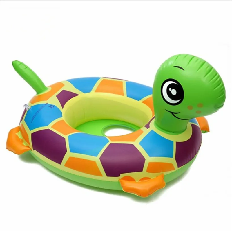 Funny design inflatable float inflatable twin baby double swim float seat