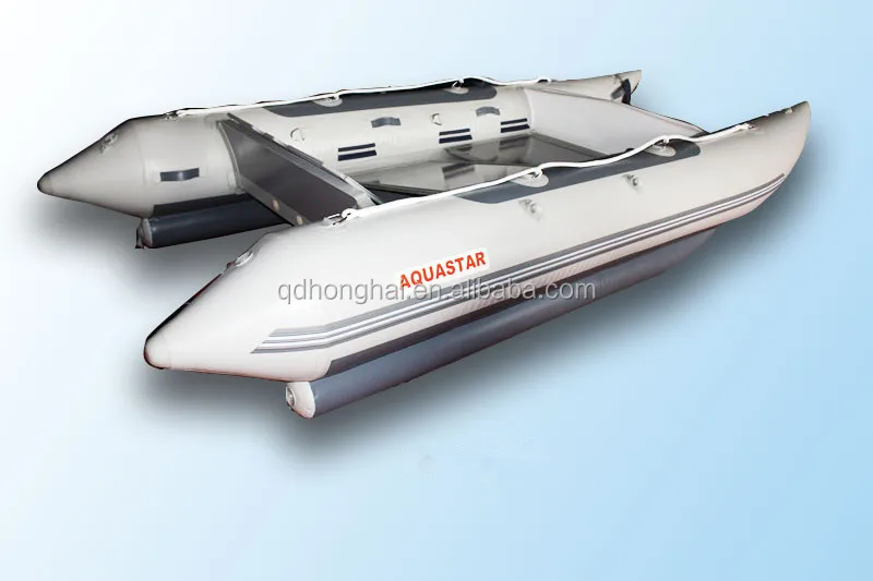 High quality  CE korea PVC hot sale inflatable catamaran boat inflatable boat