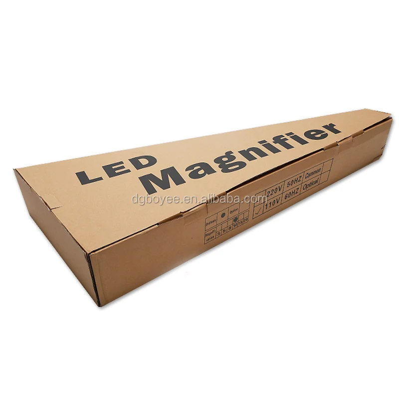 Светлое белое стекло/Голубое увеличительное стекло от/LT-86A LED/флуоресцентная настольная Лупа с зажимом лампа увеличением