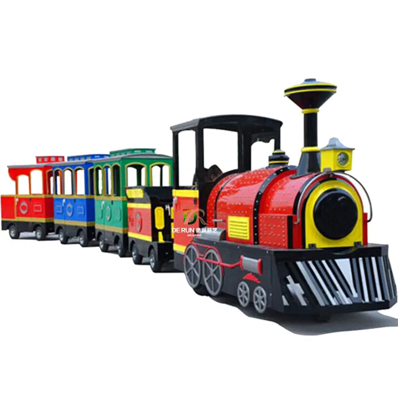 
Newest Kids Outdoor Amusement Park Playground Equipment Trackless Train for Sale 
