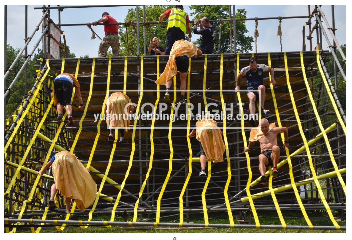 
climbing net for obstacle and playground for adult and children 